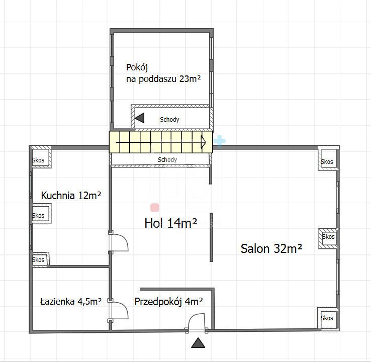 Mieszkanie 3-pokojowe Warszawa Stare Miasto, ul. Piekarska. Zdjęcie 19