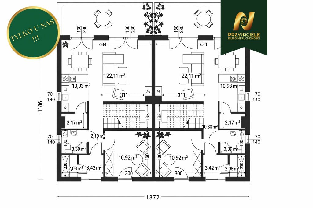 bliźniak, 5 pokoi Żukowo. Zdjęcie 12