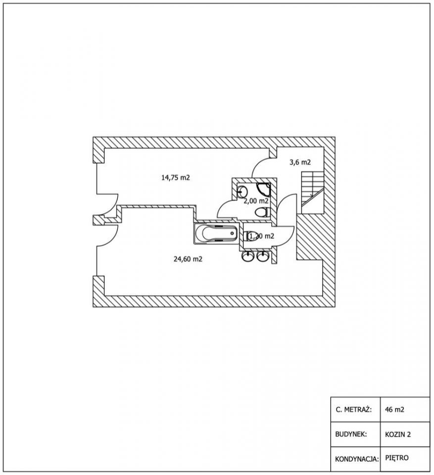 dom wolnostojący Kozin. Zdjęcie 10