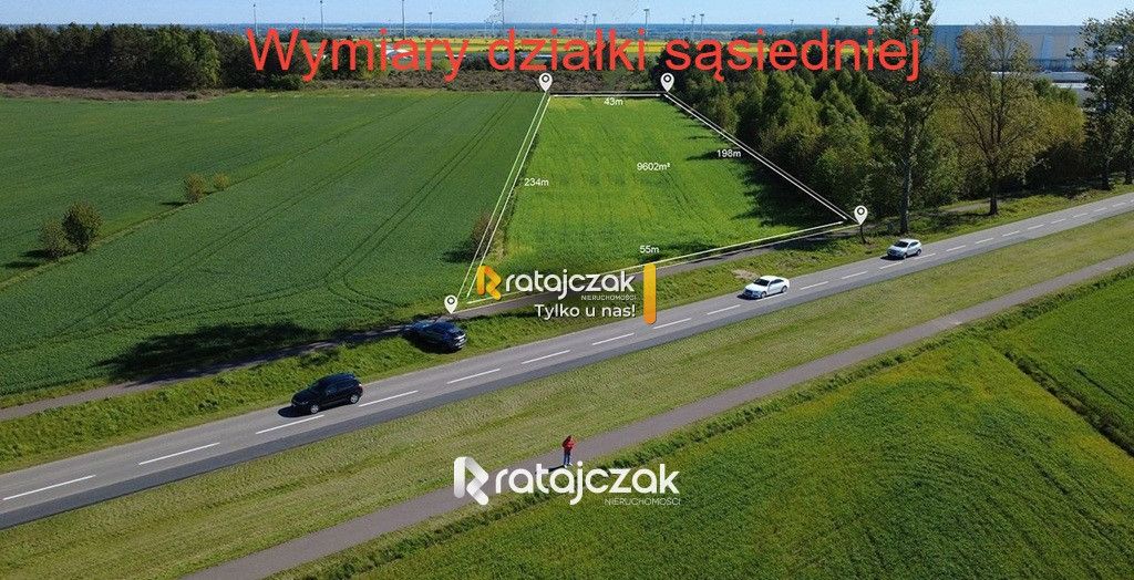 Działka inwestycyjna Łebcz, ul. dr. Augusta Oetkera. Zdjęcie 4