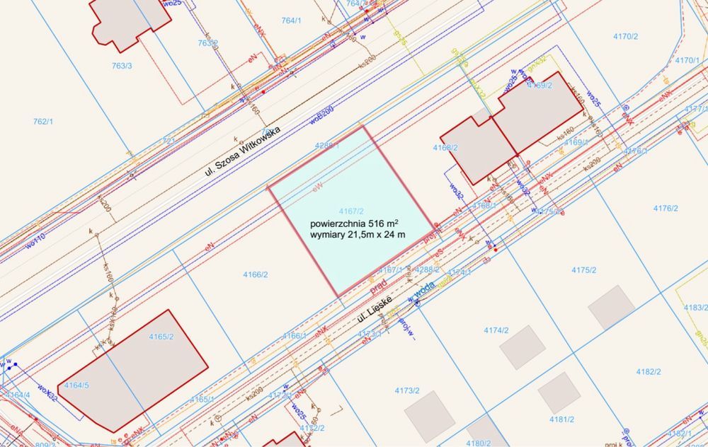 Działka budowlana Września Centrum, ul. Kazimierza Lieske. Zdjęcie 6