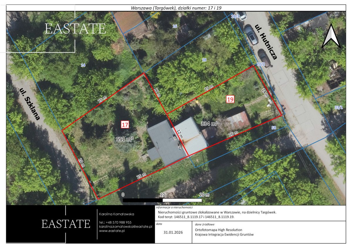 Działka inwestycyjna Warszawa Targówek, ul. Hutnicza. Zdjęcie 1