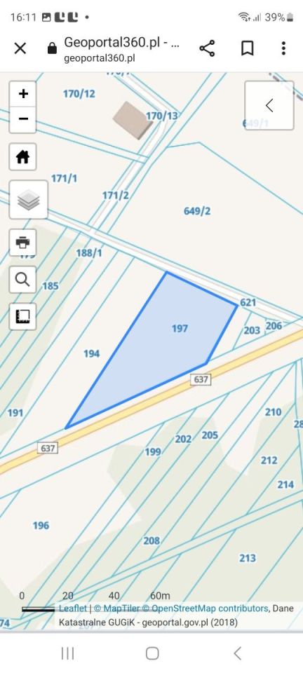 Działka budowlana Osęczyzna. Zdjęcie 2