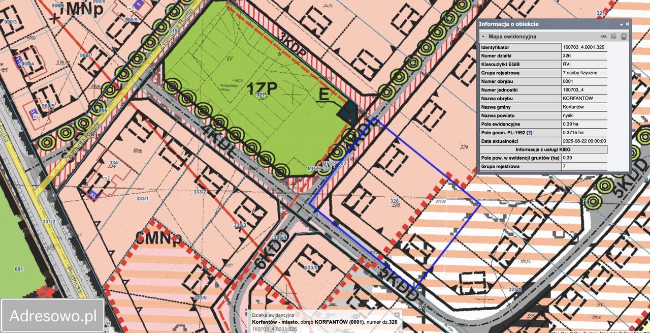 Działka budowlana Korfantów. Zdjęcie 6