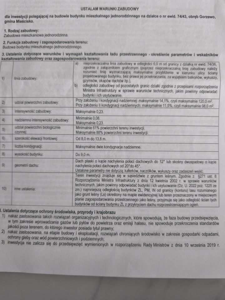 Działka rolno-budowlana Gorzewo, Brak. Zdjęcie 3