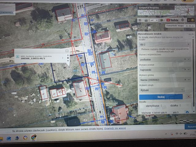 Działka budowlana Rybaki. Zdjęcie 1