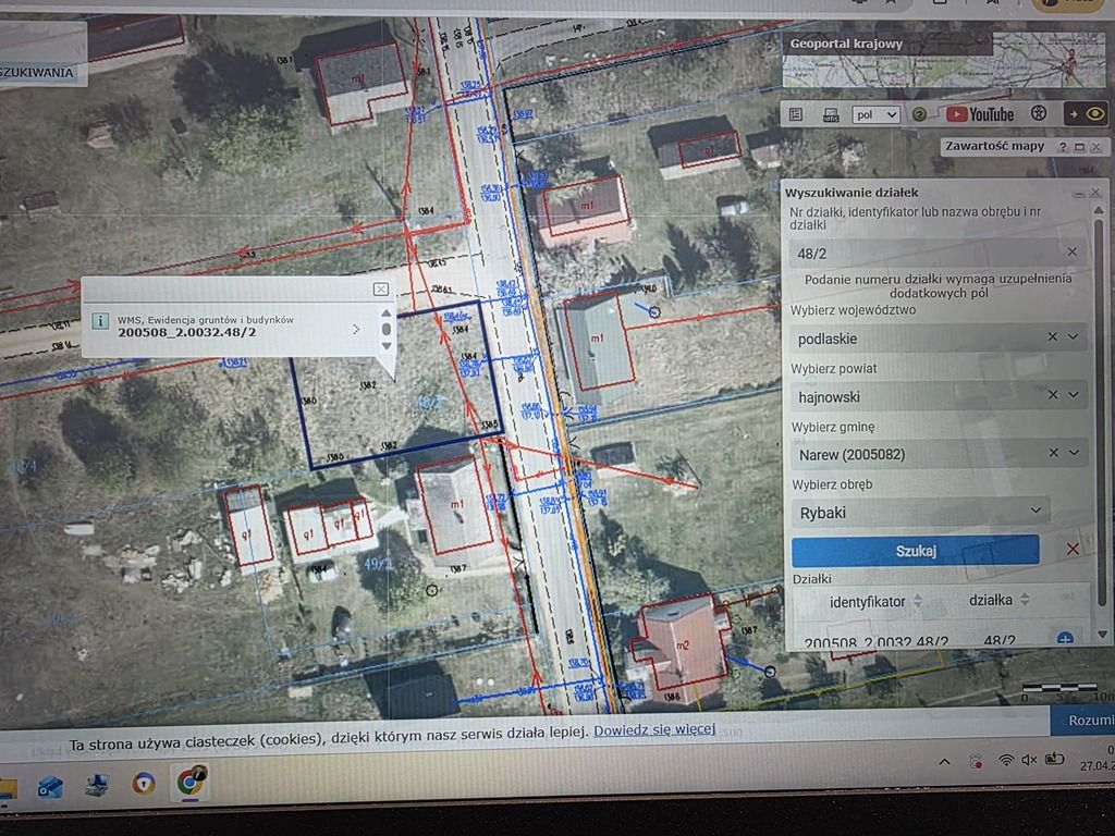 Działka budowlana Rybaki. Zdjęcie 1
