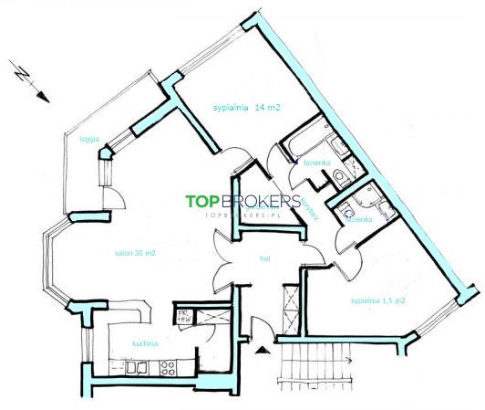 Mieszkanie 3-pokojowe Warszawa Wilanów, ul. Królowej Marysieńki. Zdjęcie 11