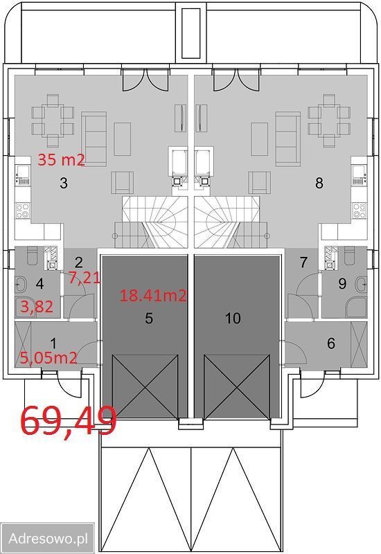 bliźniak, 5 pokoi Franciszków, ul. Akacjowa. Zdjęcie 14