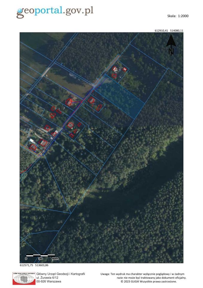 Działka budowlana Wymysły, ul. Czereśniowa. Zdjęcie 5