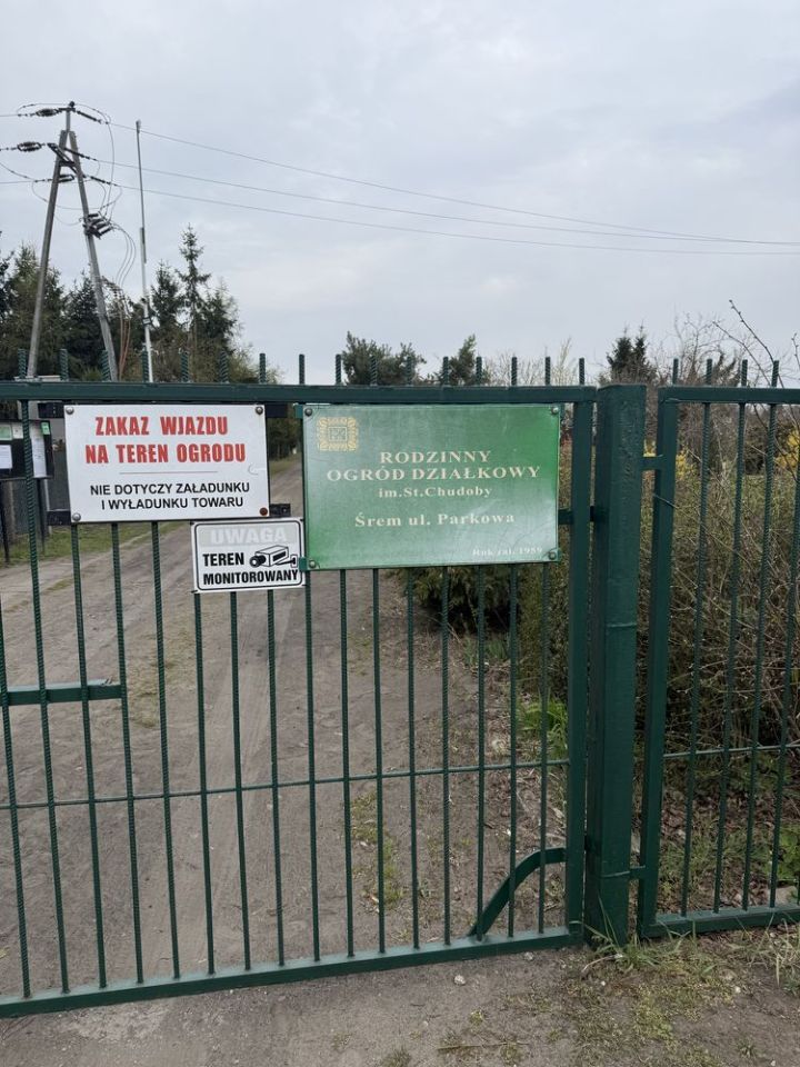 Działka rod Śrem, ul. Parkowa. Zdjęcie 6