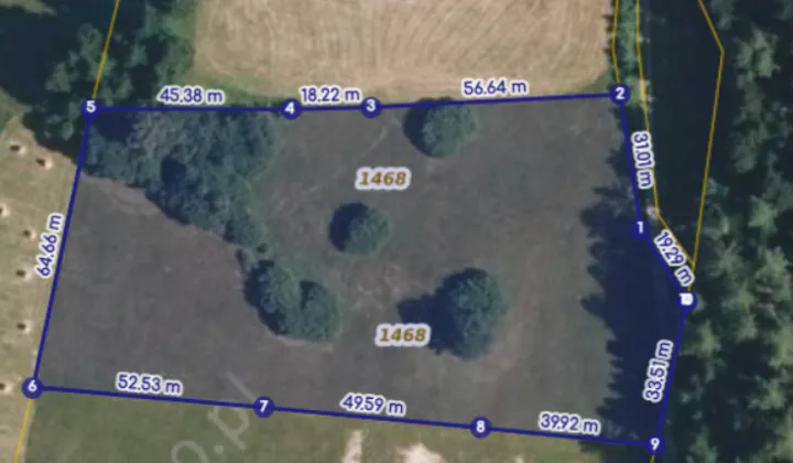 Działka rolna Przysietnica