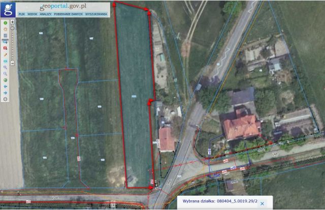 Działka rolno-budowlana Lasocin Bielice. Zdjęcie 1