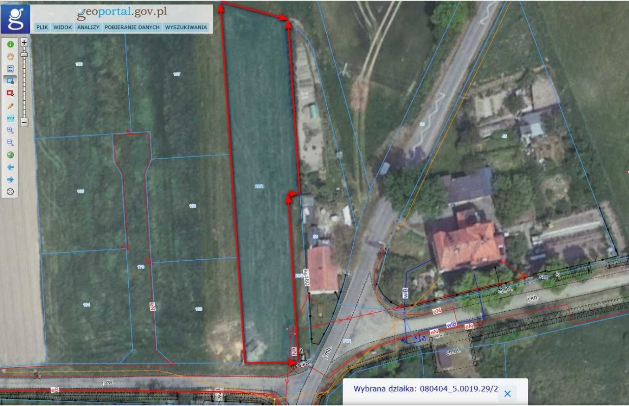 Działka rolno-budowlana Lasocin Bielice