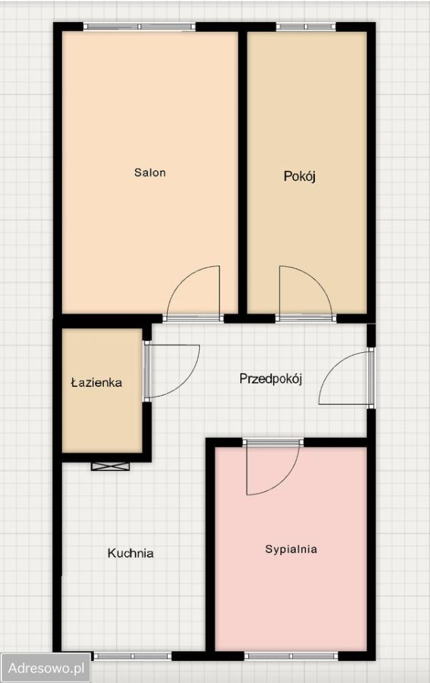 Mieszkanie 3-pokojowe Rzeszów, ul. Kosynierów. Zdjęcie 15