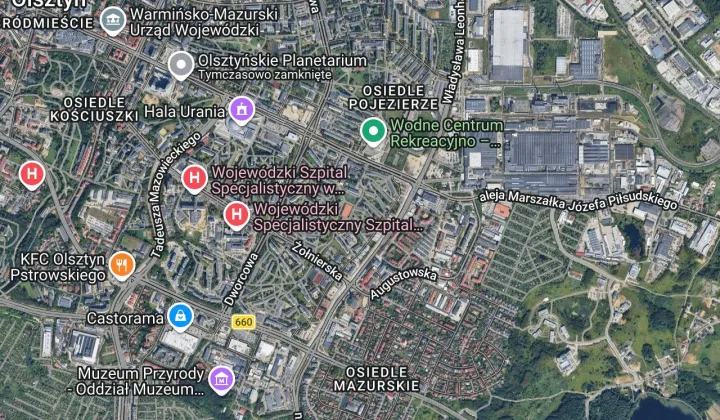 Mieszkanie 2-pokojowe Olsztyn, ul. Kardynała Stefana Wyszyńskiego