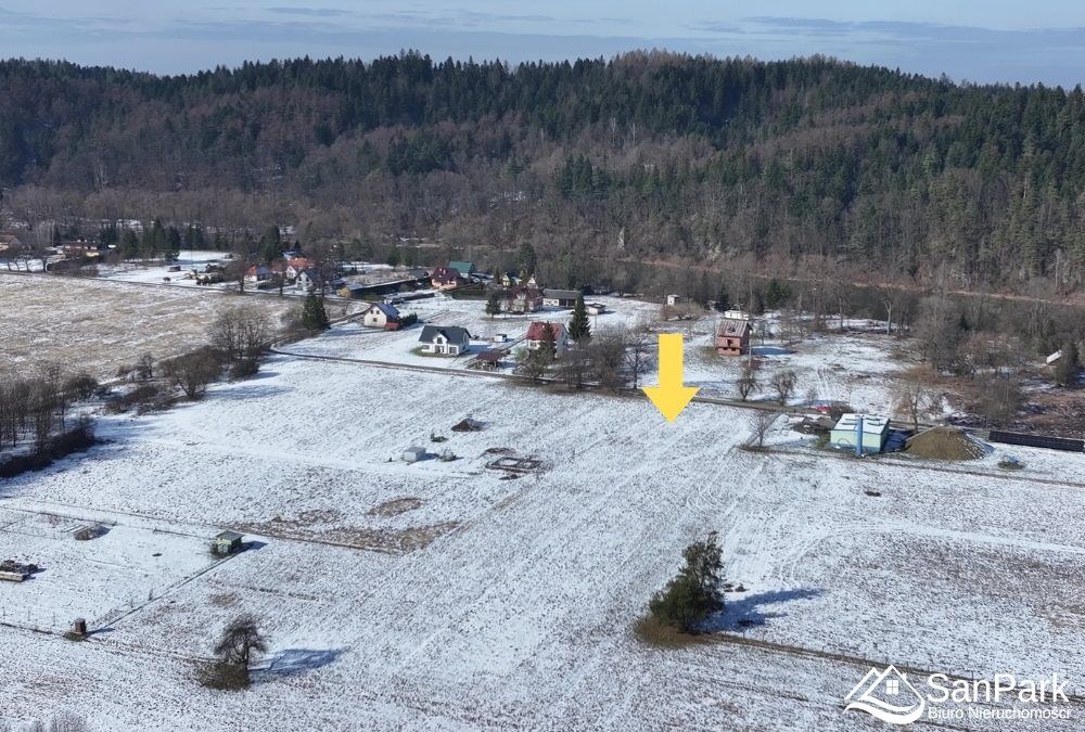 Działka budowlana Lesko Wola Postołowa. Zdjęcie 3