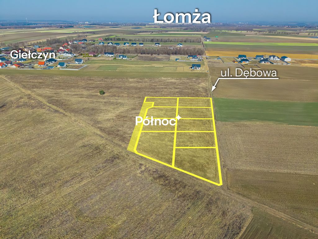 Działka budowlana Giełczyn, ul. Dębowa. Zdjęcie 7