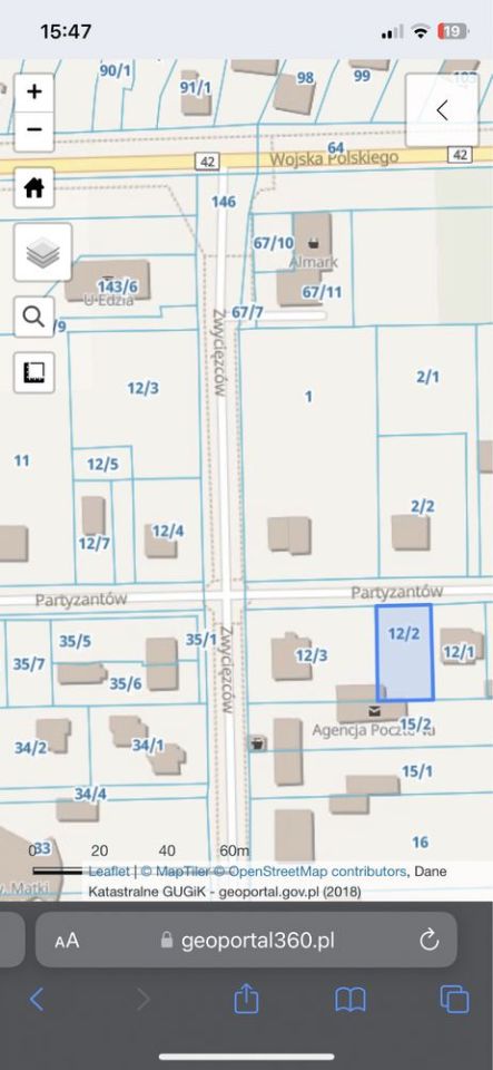 Działka budowlana Skarżysko-Kamienna Bór, ul. Partyzantów. Zdjęcie 3