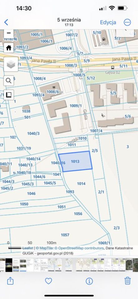 Działka inwestycyjna Lublin Czuby, ul. Gęsia. Zdjęcie 6