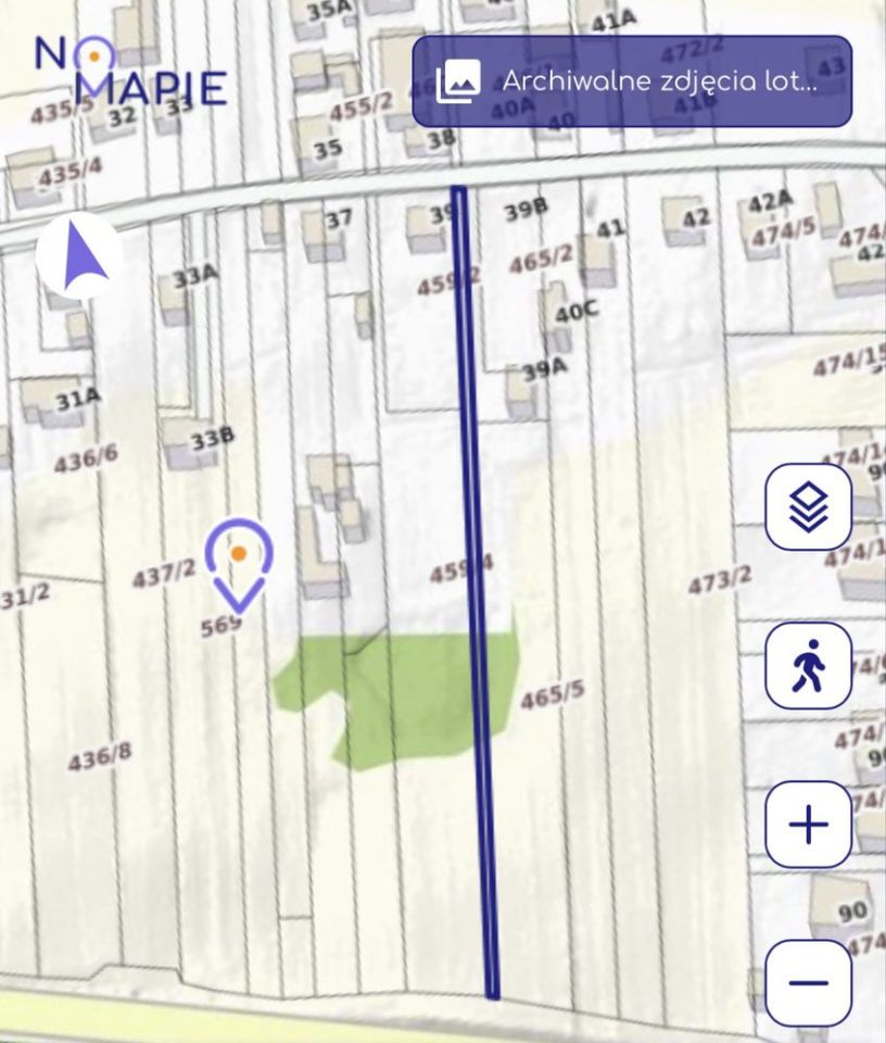 Działka budowlana Krzywe. Zdjęcie 2