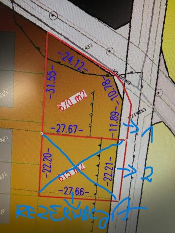 Działka budowlana Racibórz Markowice, ul. Cypriana Kamila Norwida. Zdjęcie 1