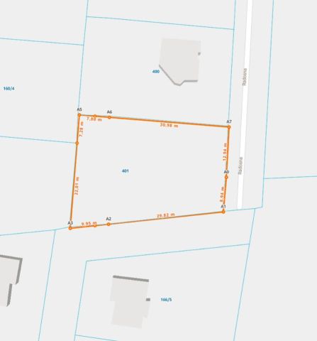 Działka budowlana Cisie, ul. Radosna. Zdjęcie 1