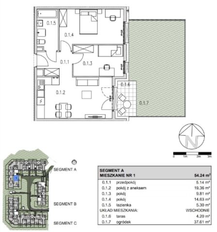Mieszkanie 3-pokojowe Wieliczka, ul. św. Barbary. Zdjęcie 1