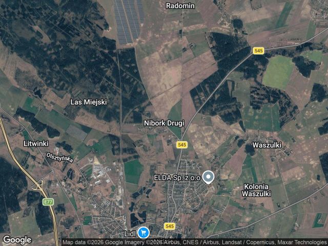 Działka budowlana Nibork Drugi. Zdjęcie 1