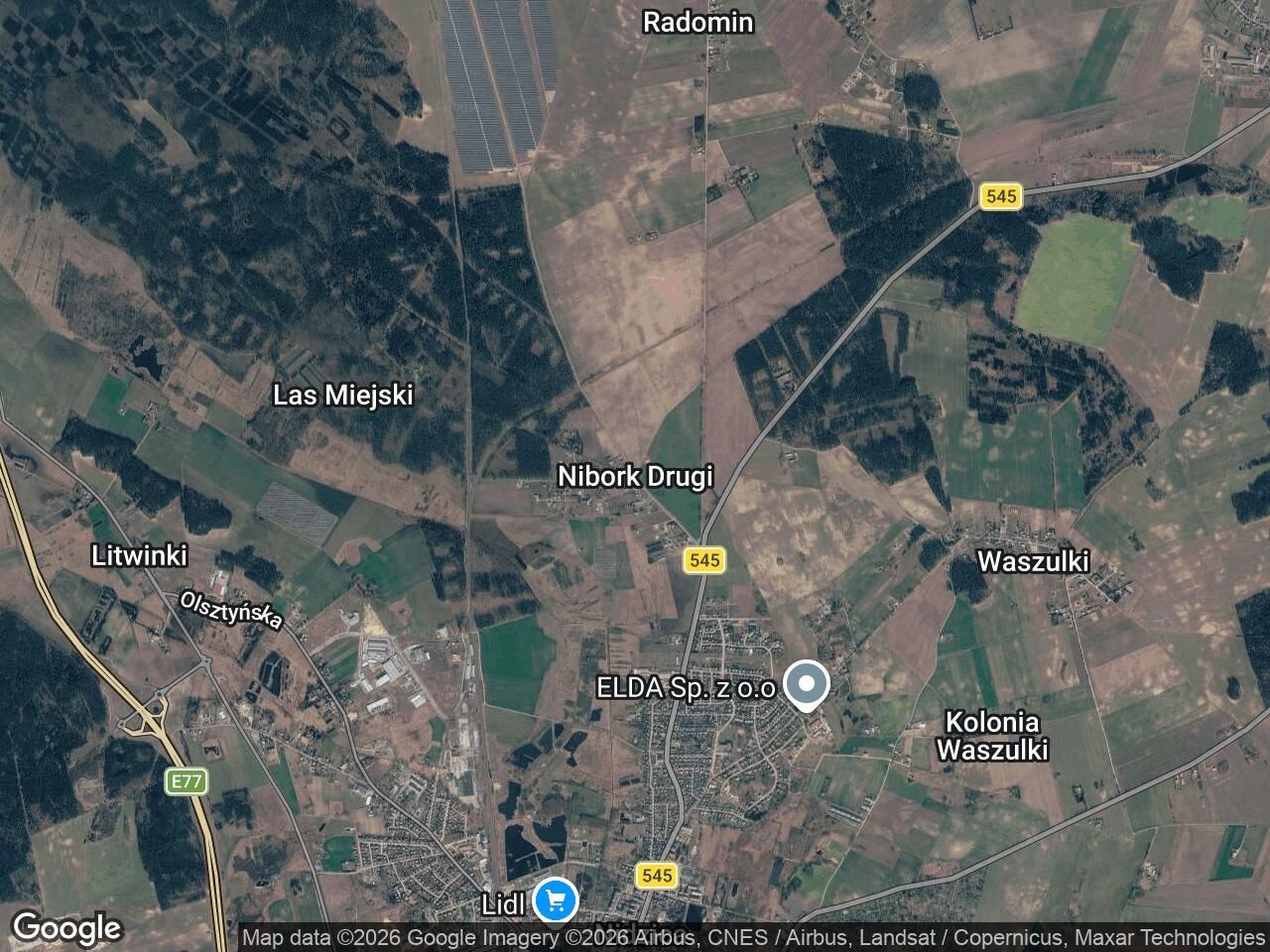 Działka budowlana Nibork Drugi. Zdjęcie 1