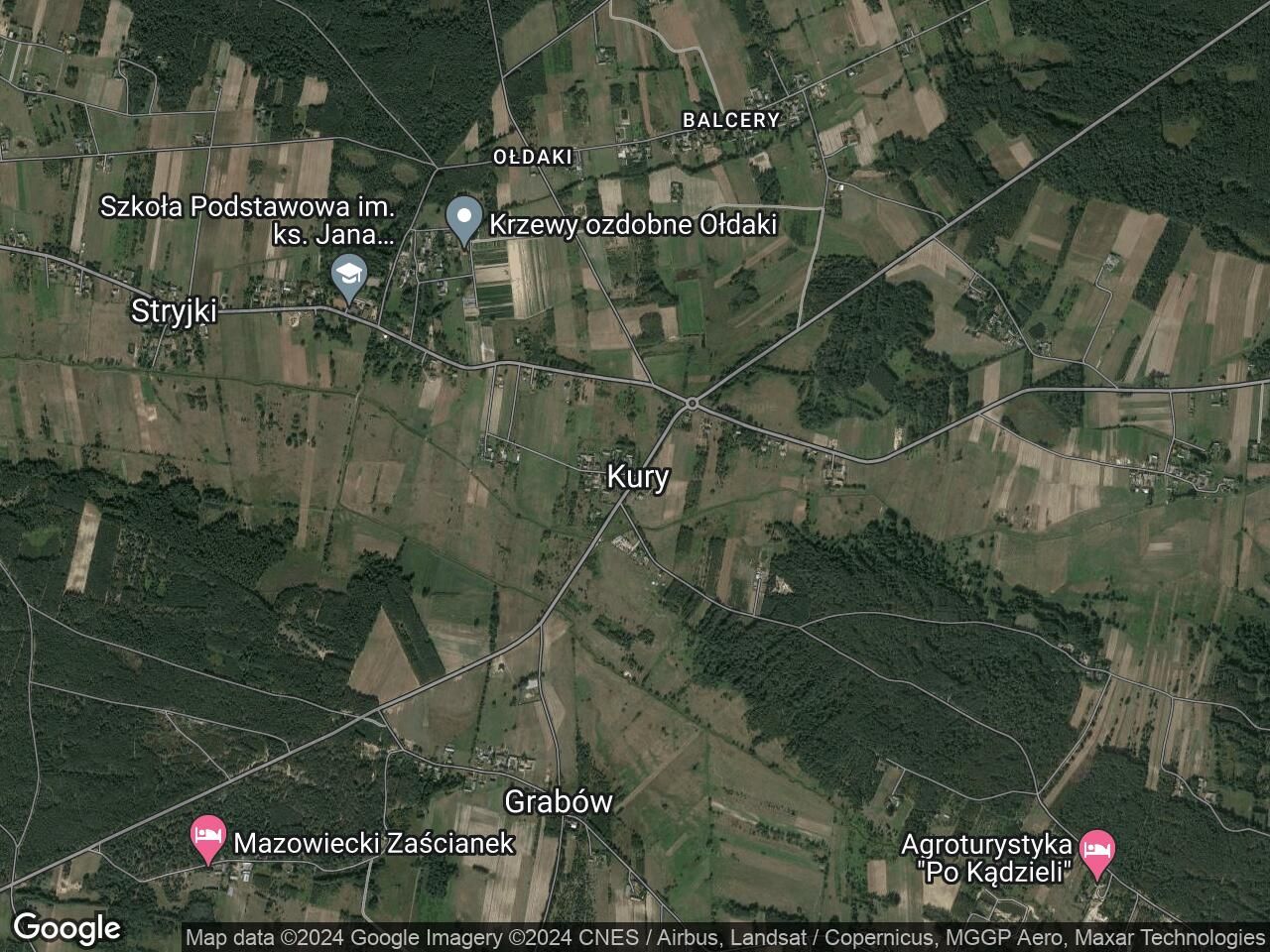 Działka rolno-budowlana Kury Ołdaki