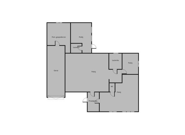 dom wolnostojący, 4 pokoje Szałe. Zdjęcie 14