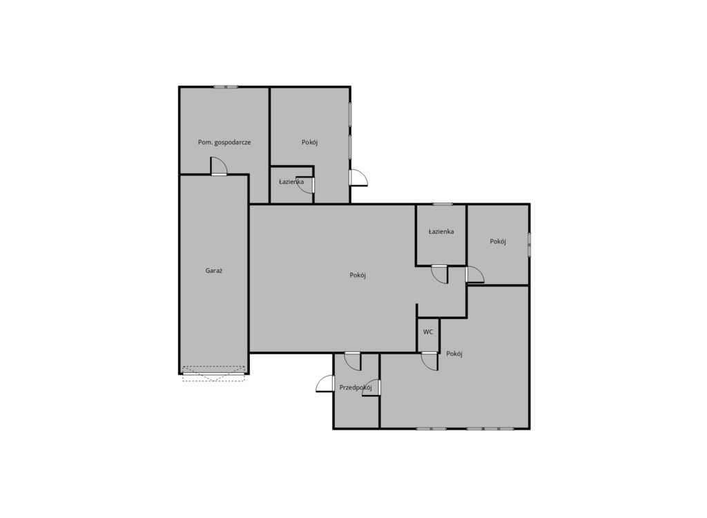 dom wolnostojący, 4 pokoje Szałe. Zdjęcie 14