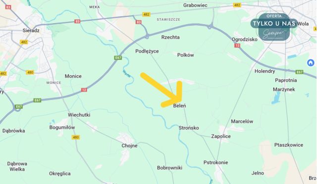 Działka budowlana Beleń-Kolonia. Zdjęcie 13