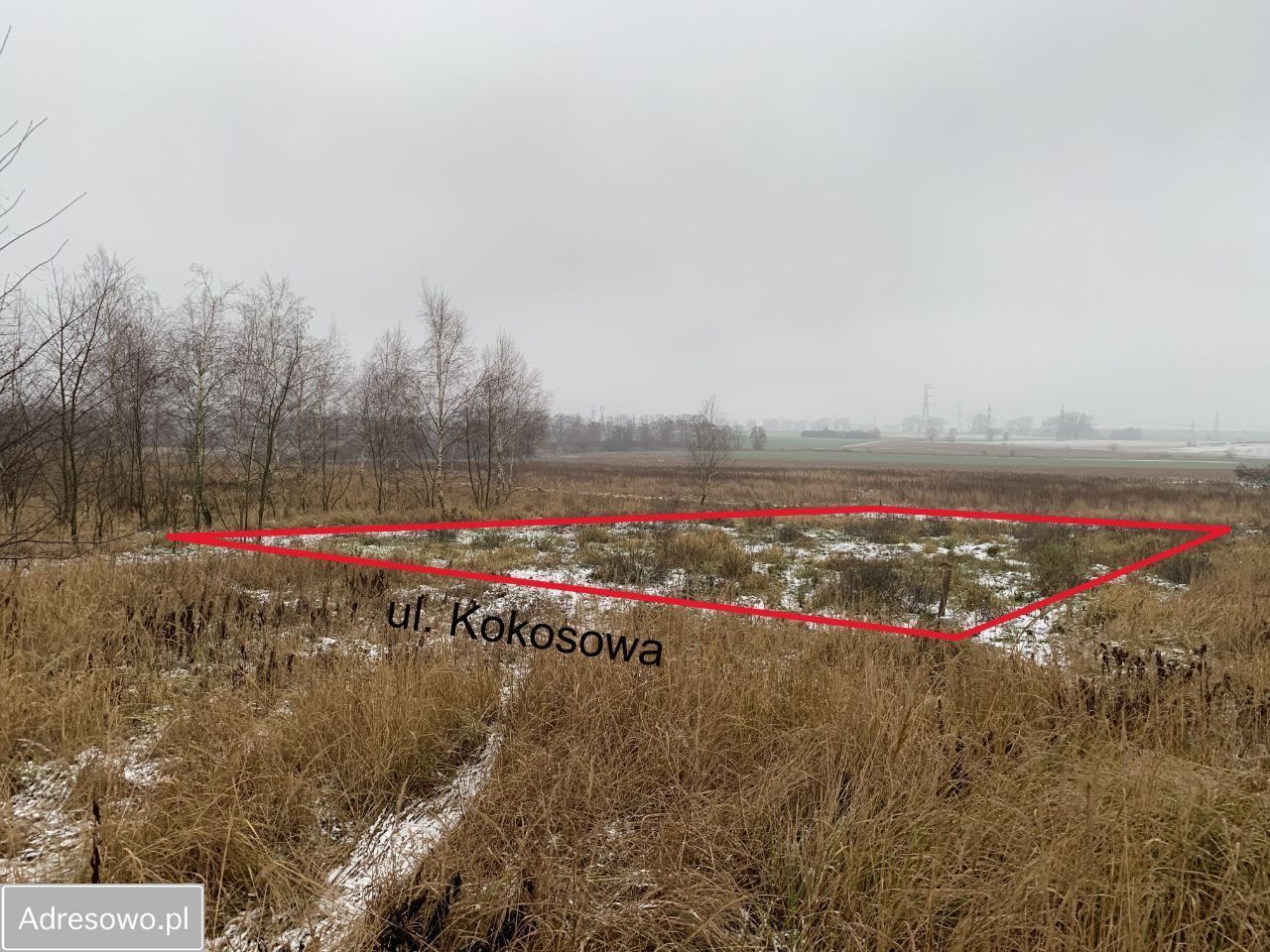 Działka budowlana Chyby, ul. Kokosowa. Zdjęcie 1