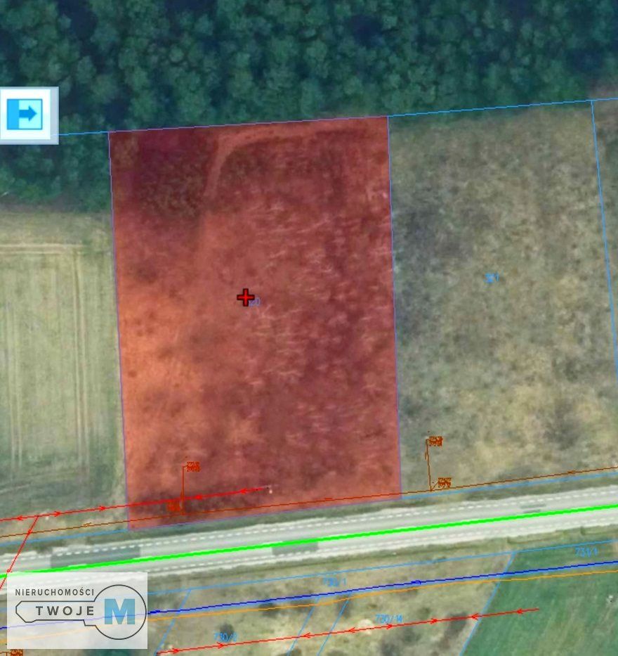 Działka budowlana Chełmce. Zdjęcie 6