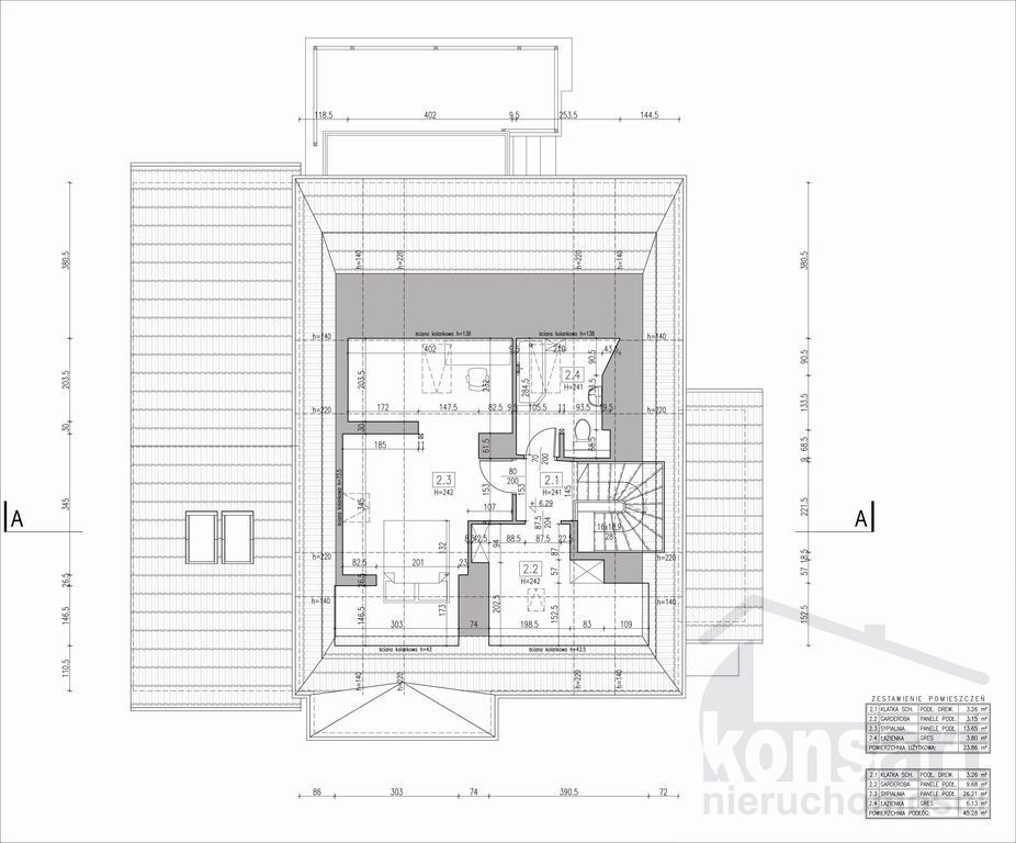 dom wolnostojący, 7 pokoi Szczecin Bezrzecze, ul. Koralowa. Zdjęcie 33