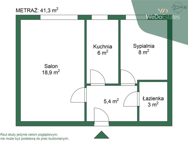 Mieszkanie 2-pokojowe Warszawa Ochota, ul. Wacława Sierpińskiego. Zdjęcie 18
