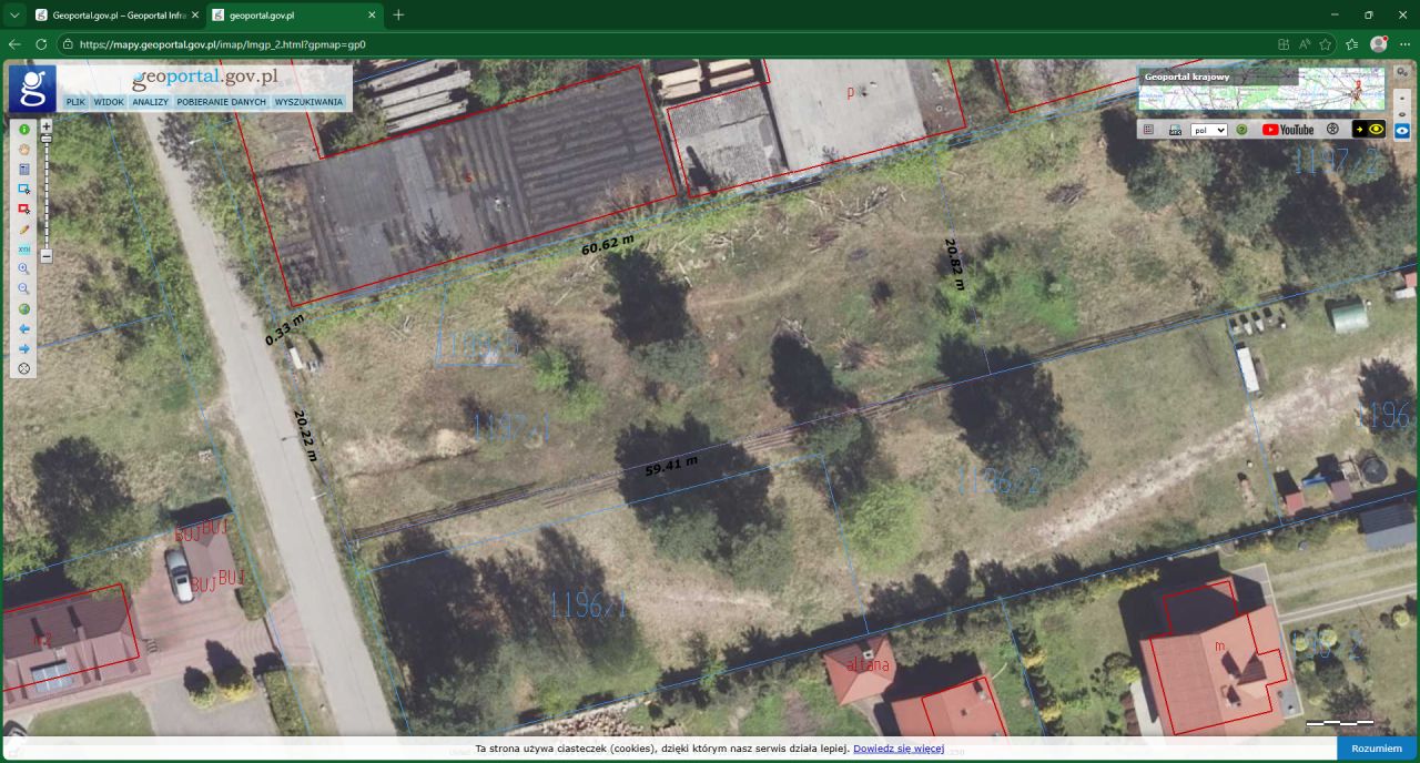 Działka budowlana Zwierzyniec Borek Drugi, ul. Monopolowa. Zdjęcie 3