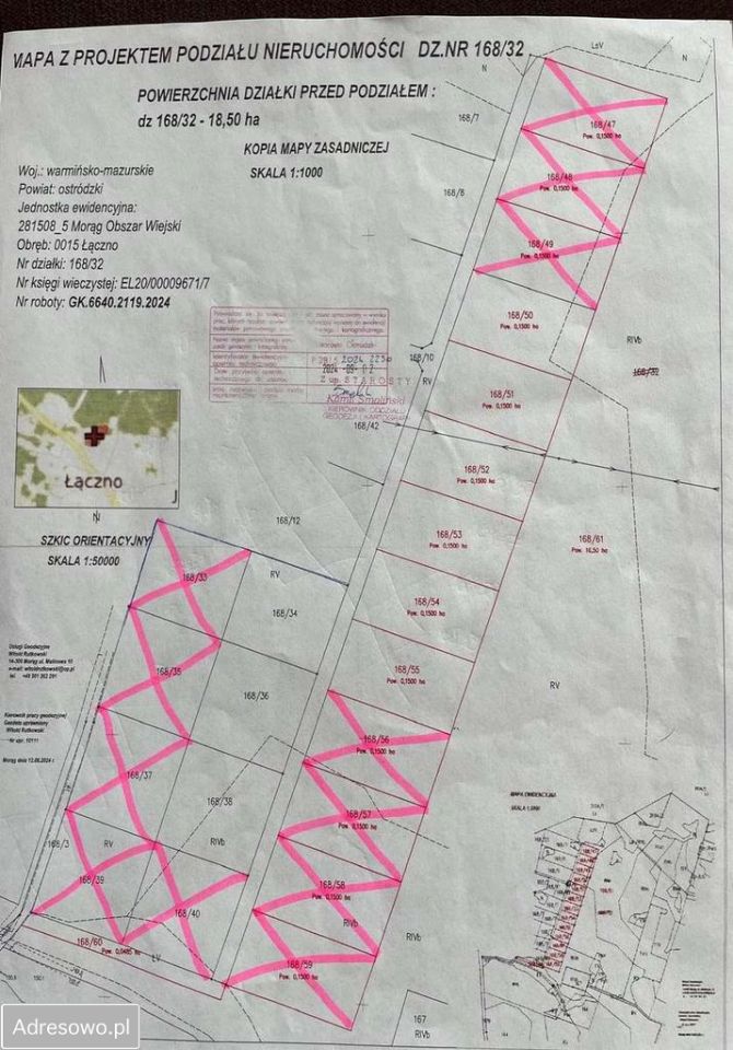 Działka budowlana Łączno. Zdjęcie 2