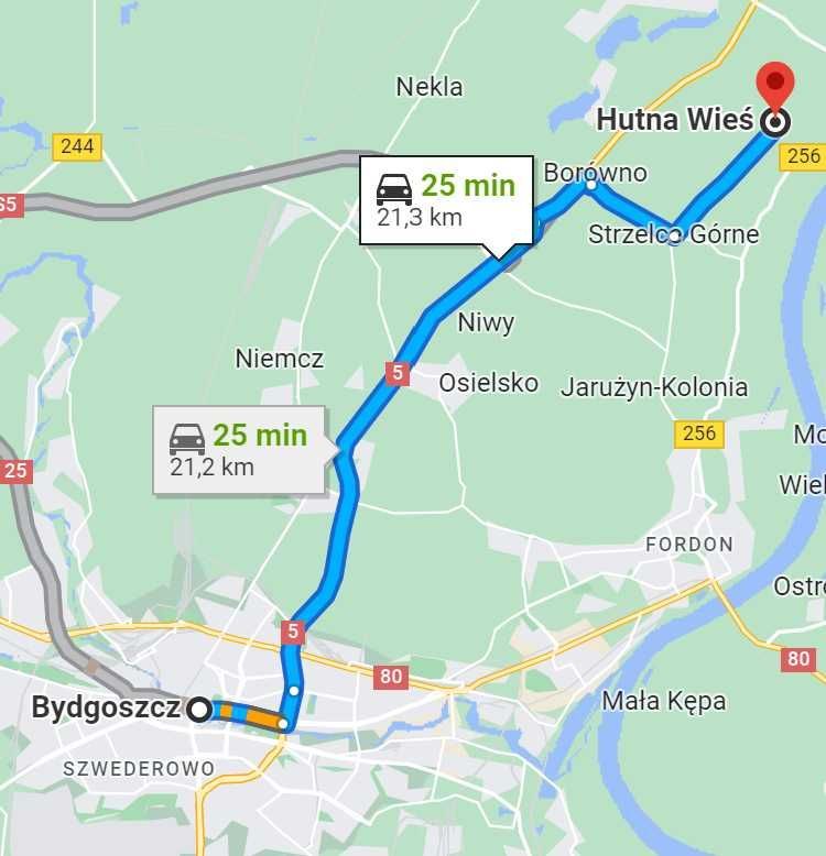 Działka budowlana Hutna Wieś. Zdjęcie 3