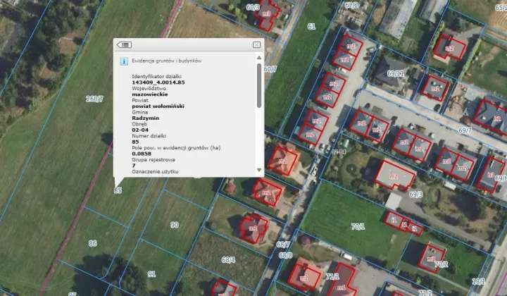 Działka budowlana Radzymin, ul. gen. Józefa Hallera