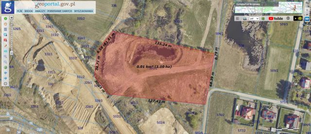 Działka budowlana Okszów. Zdjęcie 1