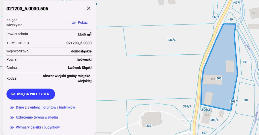 Działka budowlana Niwnice. Zdjęcie 4