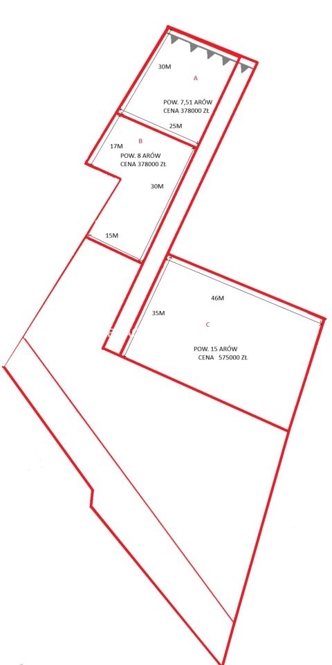 Działka budowlana Rząska, ul. Półkole. Zdjęcie 4
