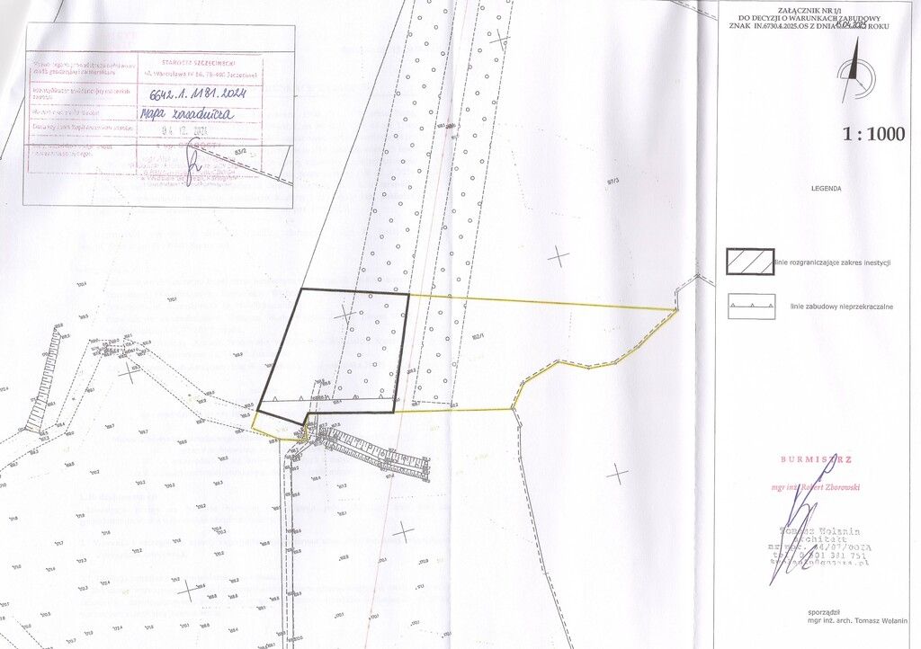 Działka budowlana Ostropole. Zdjęcie 4