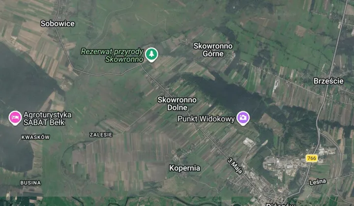 Działka budowlana Skowronno Dolne