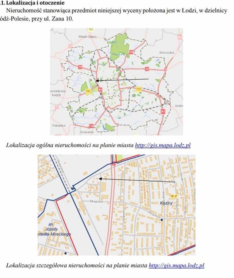 Działka inna Łódź Polesie, ul. Tomasza Zana