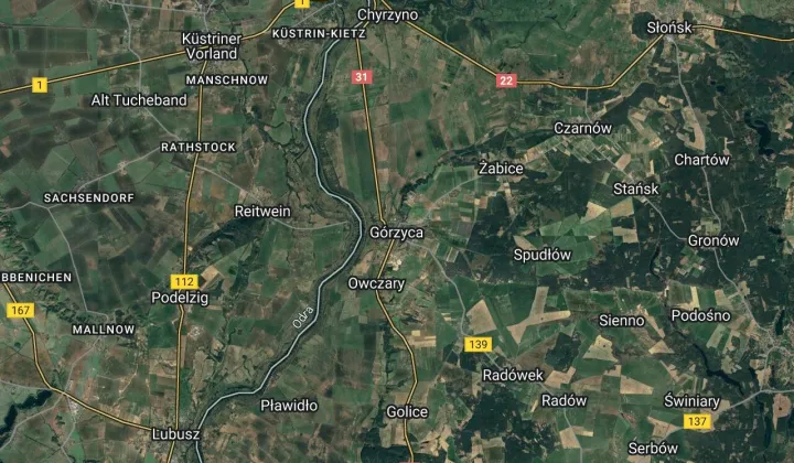 Działka rod Górzyca