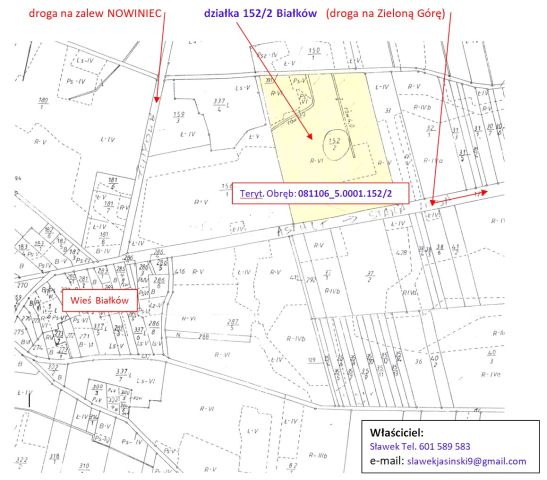 Działka rolna Lubsko, Białków. Zdjęcie 4
